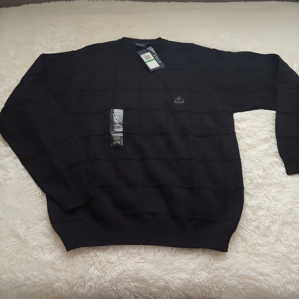 IZOD Black Sweater (Mens)